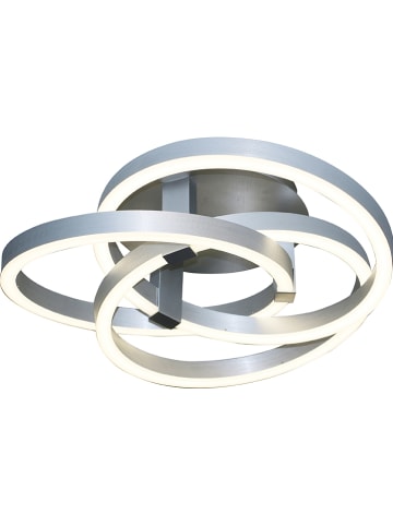 näve Lampa sufitowa LED "Divora" w kolorze srebrnym - Ø 58 cm