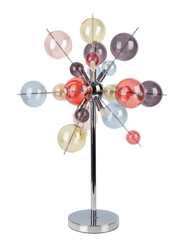 näve Tischleuchte "Explosion" in Bunt/ Silber - (H)75 cm