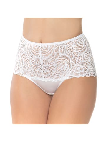 NIKOL DJUMON Pełne figi high waist w kolorze białym