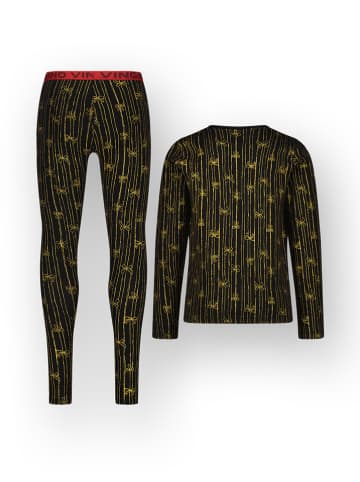 Vingino Pyjama zwart/geel