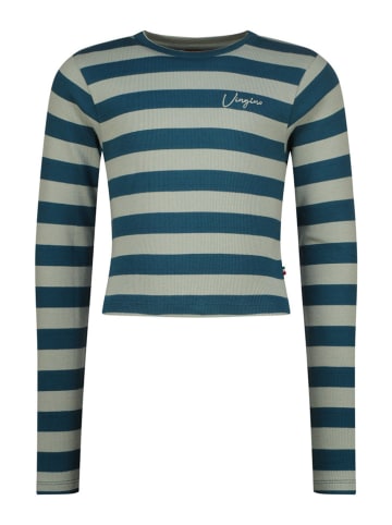 Vingino Longsleeve blauw/groen