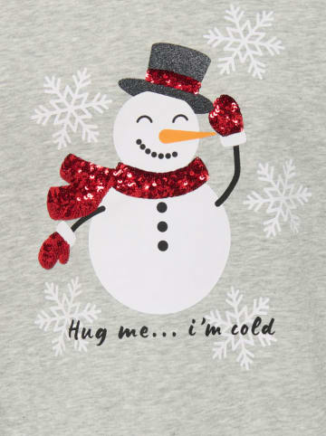 KIDS ONLY Sweatshirt "Xmas" in Grau