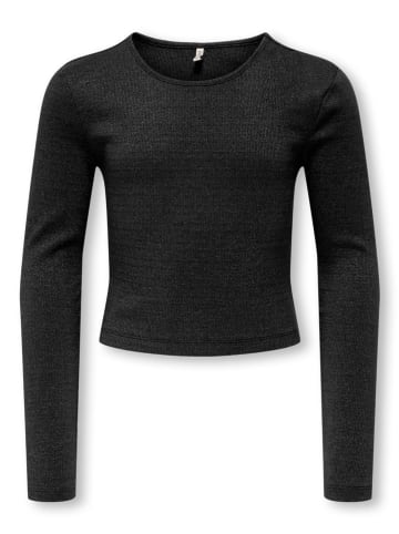 KIDS ONLY Longsleeve "Trinny" in Schwarz