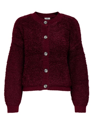 JDY Kardigan w kolorze czerwonym