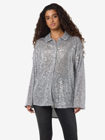 Noisy may Blouse grijs