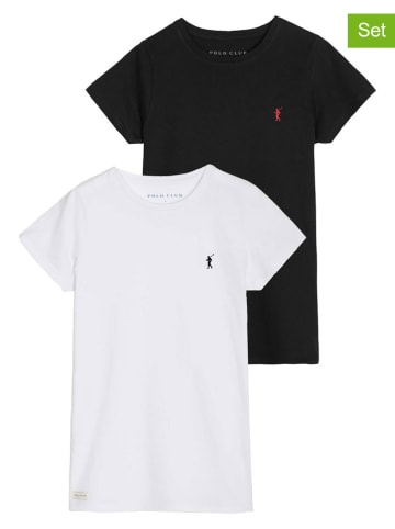 Polo Club 2-delige set: shirts wit/zwart