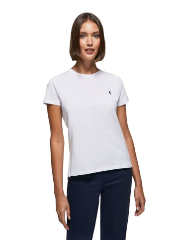 Polo Club Shirt in Weiß