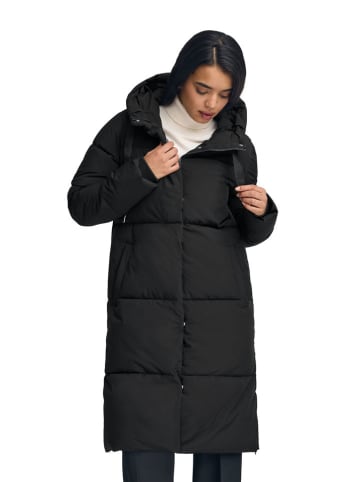 Polo Club Doorgestikte mantel zwart