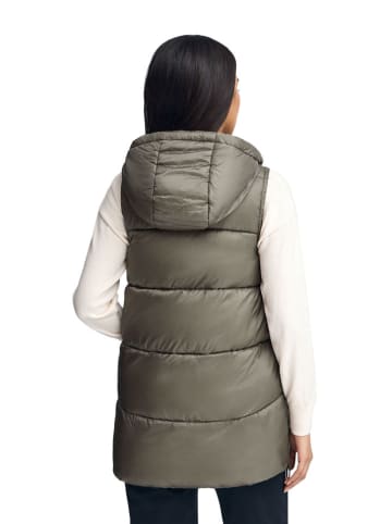 Polo Club Doorgestikte bodywarmer kaki