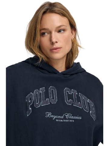 Polo Club Hoodie in Dunkelblau