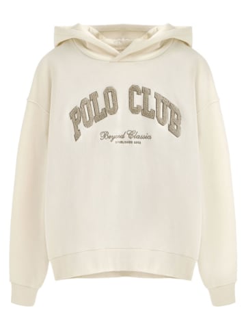 Polo Club Hoodie crème