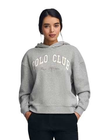Polo Club Hoodie grijs