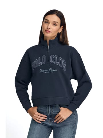 Polo Club Sweatshirt in Dunkelblau