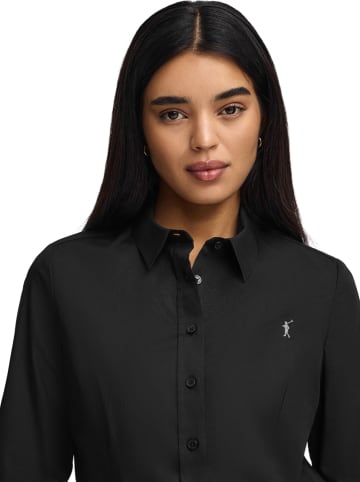 Polo Club Hemd - Slim fit - in Schwarz