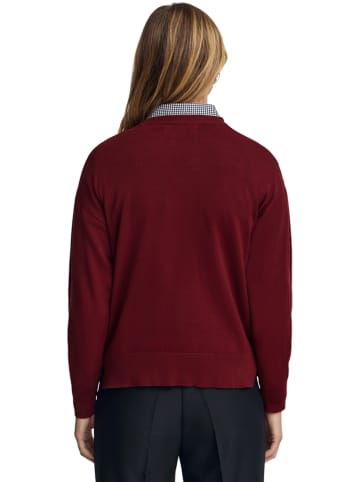 Polo Club Pullover in Bordeaux