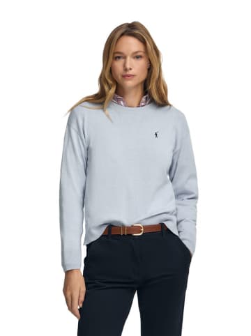 Polo Club Pullover in Hellblau