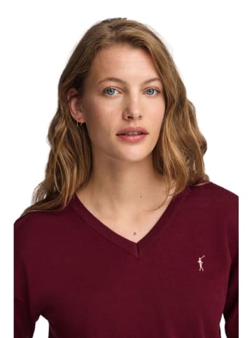 Polo Club Sweter w kolorze bordowym