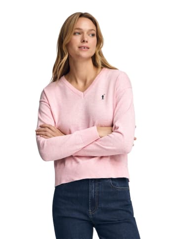 Polo Club Sweter w kolorze jasnoróżowym
