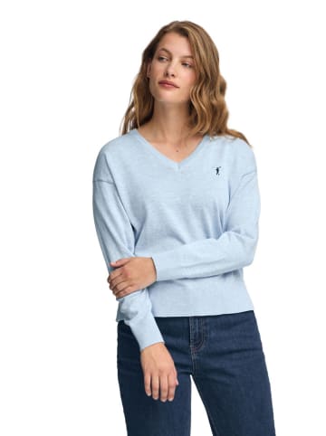Polo Club Sweter w kolorze błękitnym
