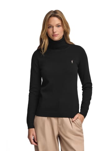 Polo Club Rollkragenpullover in Schwarz