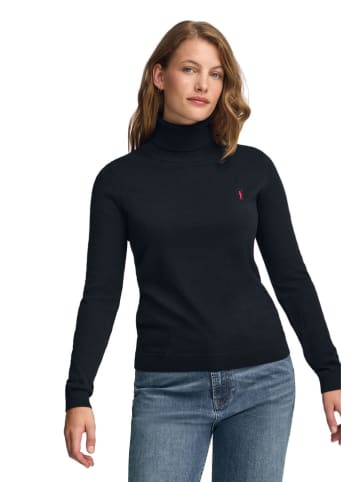 Polo Club Rollkragenpullover in Dunkelblau