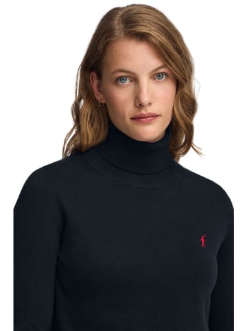 Polo Club Rollkragenpullover in Dunkelblau