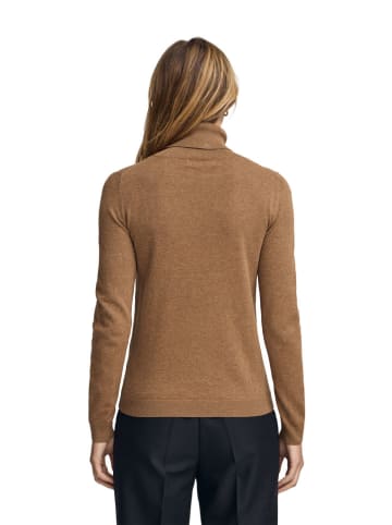 Polo Club Rollkragenpullover in Hellbraun