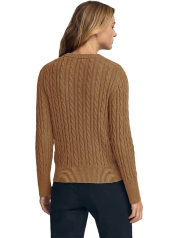 Polo Club Pullover in Hellbraun