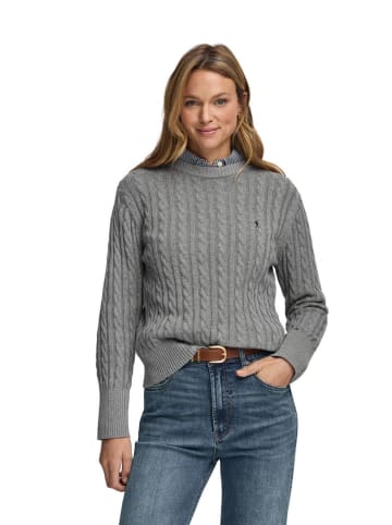 Polo Club Pullover in Grau