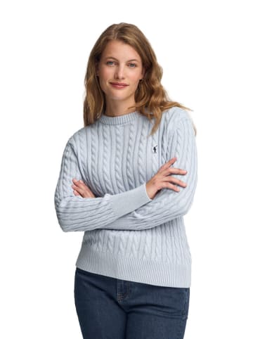 Polo Club Sweter w kolorze błękitnym