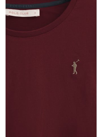 Polo Club Longsleeve bordeaux