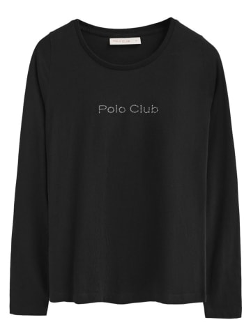 Polo Club Koszulka w kolorze czarnym