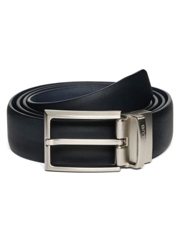 Polo Club Leder-Gürtel in Schwarz