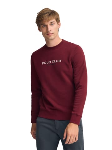 Polo Club Sweatshirt bordeaux