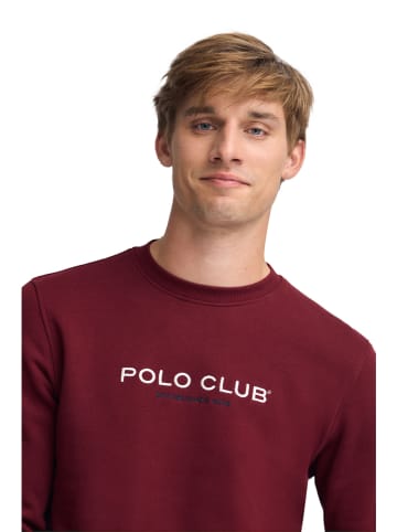 Polo Club Bluza w kolorze bordowym