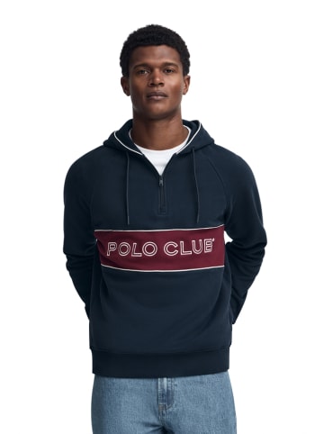 Polo Club Hoodie in Dunkelblau