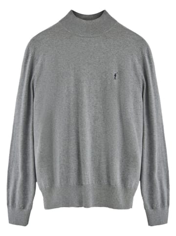 Polo Club Pullover in Grau