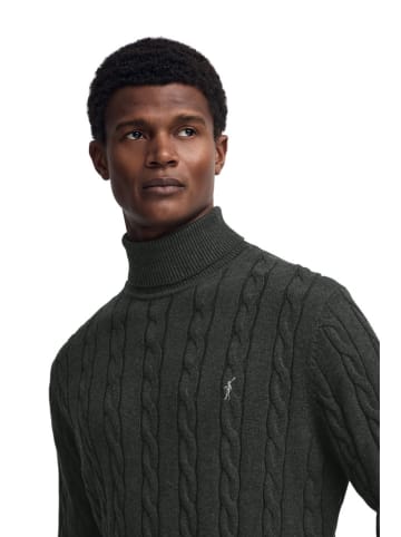 Polo Club Rollkragenpullover in Anthrazit