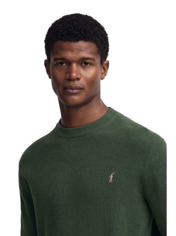 Polo Club Sweter w kolorze ciemnozielonym