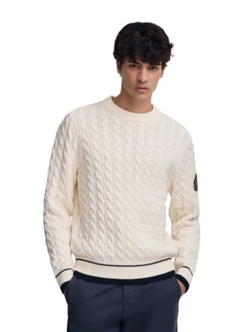 Polo Club Sweter w kolorze kremowym