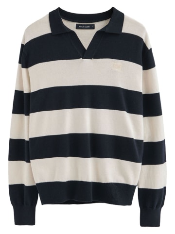 Polo Club Trui donkerblauw/crème