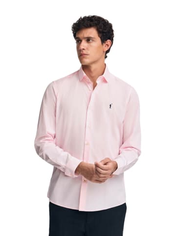Polo Club Koszula - Slim fit - w kolorze jasnoróżowym