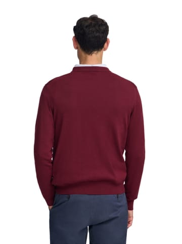 Polo Club Pullover in Bordeaux