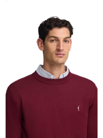 Polo Club Sweter w kolorze bordowym