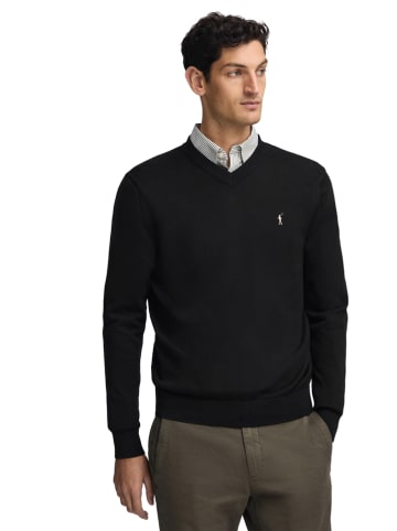 Polo Club Sweter w kolorze czarnym