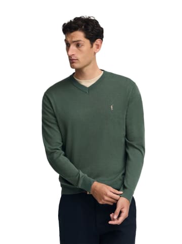 Polo Club Sweter w kolorze zielonym