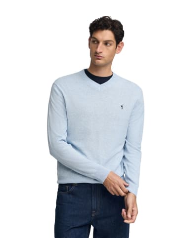 Polo Club Sweter w kolorze błękitnym