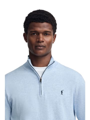 Polo Club Pullover in Hellblau