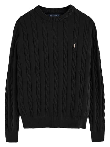 Polo Club Sweter w kolorze czarnym