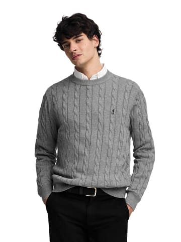 Polo Club Sweter w kolorze szarym